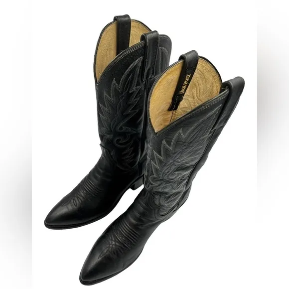DAN POST Mens Milwaukee Leather Boot Black
