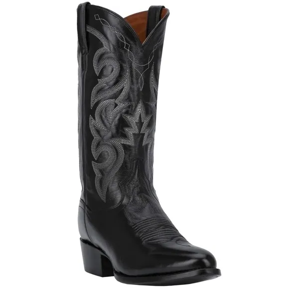 DAN POST Mens Milwaukee Leather Boot Black