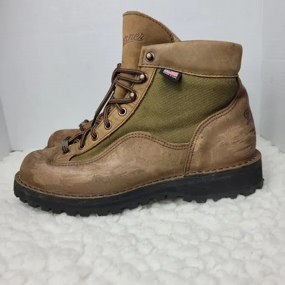 Danner Light II 6 Women's Work Boots Size 10 Waterproof Brown 33000 Projet Shoes