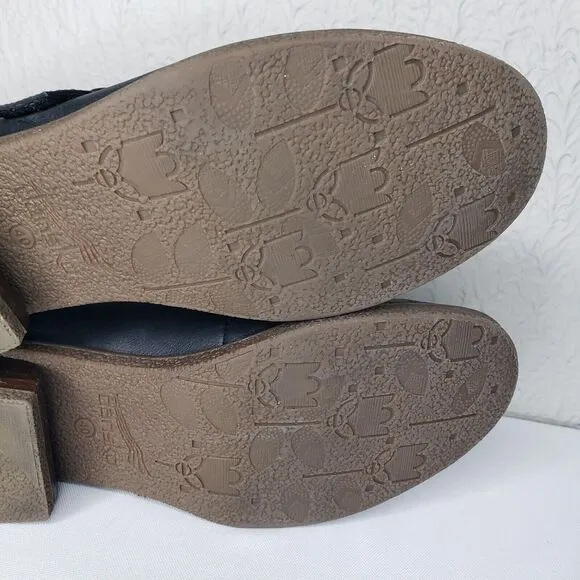 Dansko Mary Jane Brandy Shoes Black Leather Waterproof Womens Size EU 40 US 10