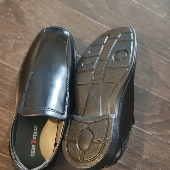 Deer Stags Kids' Greenpoint Jr.6 Black Shoes NWT