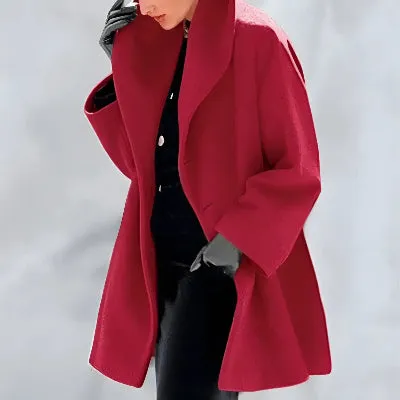 Deliah - Women's Winter Trench Coat - Sleek & Insulated