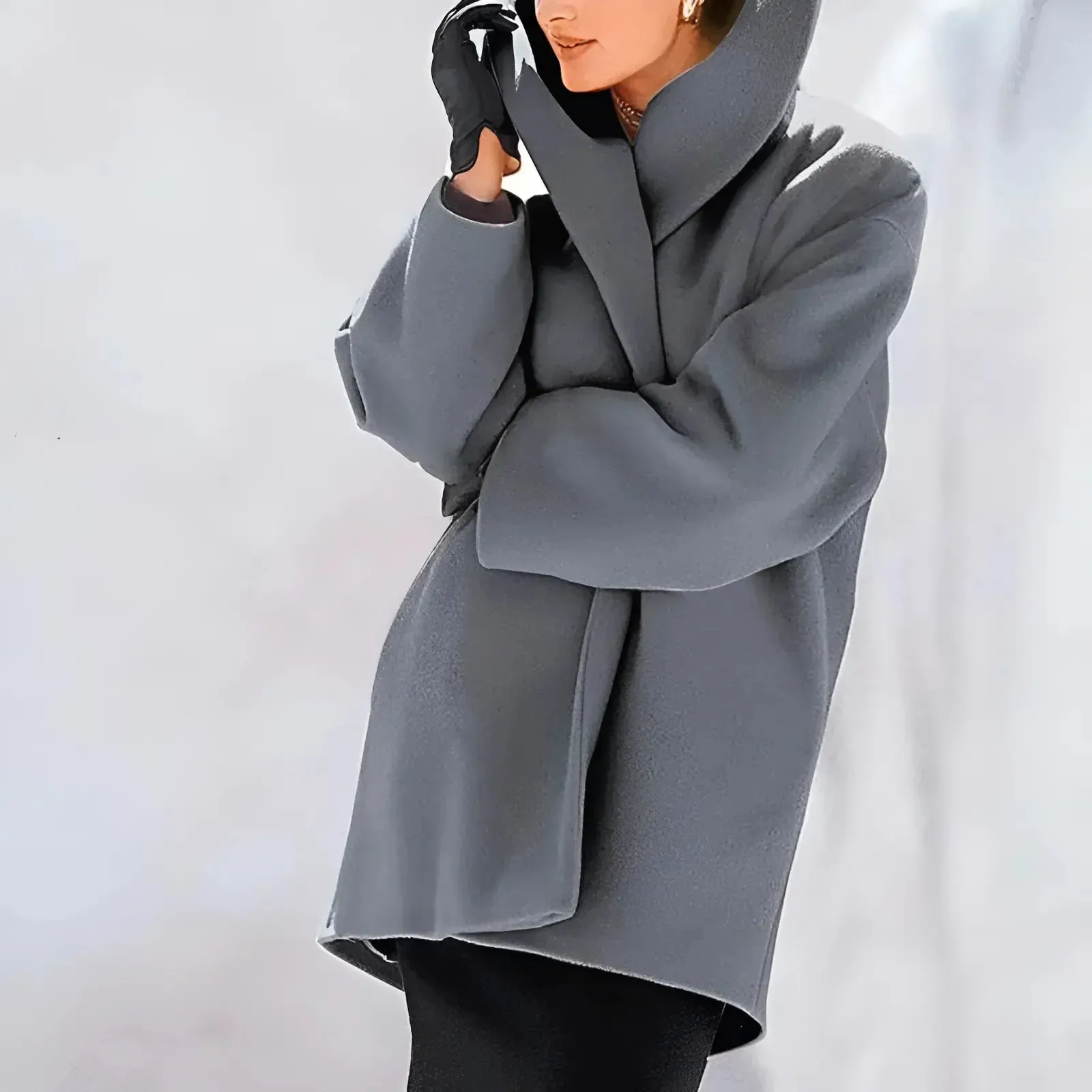 Deliah - Women's Winter Trench Coat - Sleek & Insulated