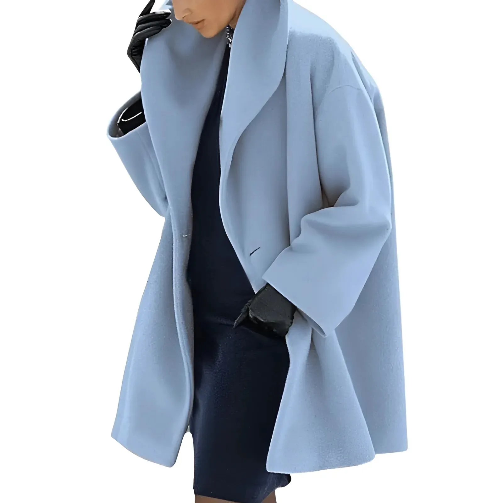 Deliah - Women's Winter Trench Coat - Sleek & Insulated
