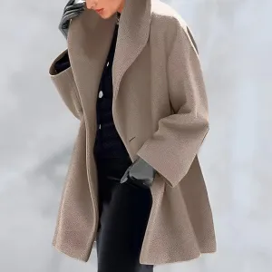 Deliah - Women's Winter Trench Coat - Sleek & Insulated