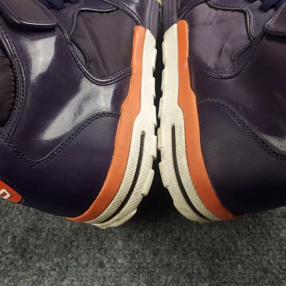 Diesel Im Pression Purple Strap Sneakers Mens 9.5 Rare Y2K High Tops Archive