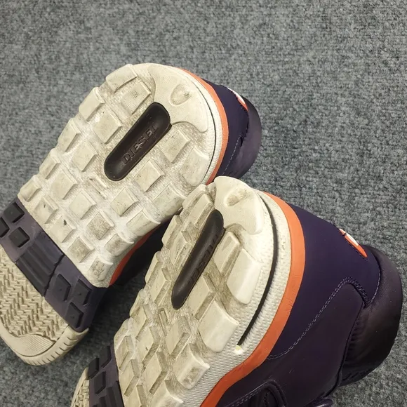 Diesel Im Pression Purple Strap Sneakers Mens 9.5 Rare Y2K High Tops Archive