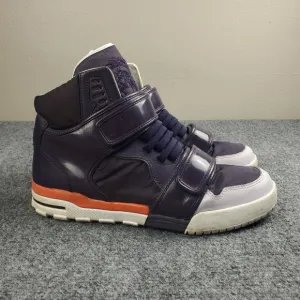 Diesel Im Pression Purple Strap Sneakers Mens 9.5 Rare Y2K High Tops Archive