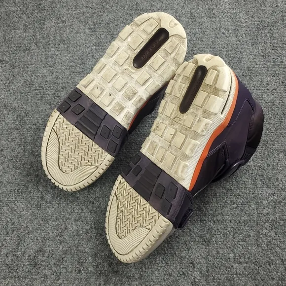Diesel Im Pression Purple Strap Sneakers Mens 9.5 Rare Y2K High Tops Archive