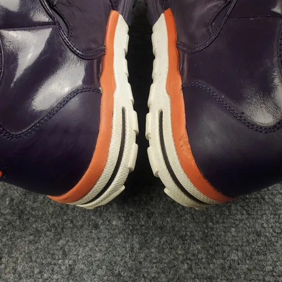 Diesel Im Pression Purple Strap Sneakers Mens 9.5 Rare Y2K High Tops Archive