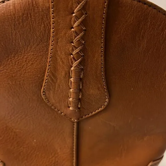 Dingo Men’s Lefty Western Boot Camel color size 8D.