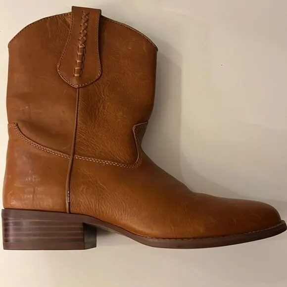 Dingo Men’s Lefty Western Boot Camel color size 8D.