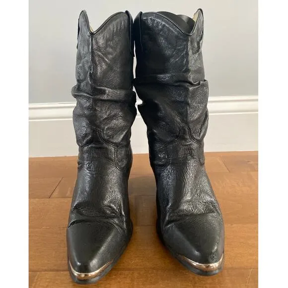 Dingo Women's Dingo Olivia Western Black Boots size 8.5