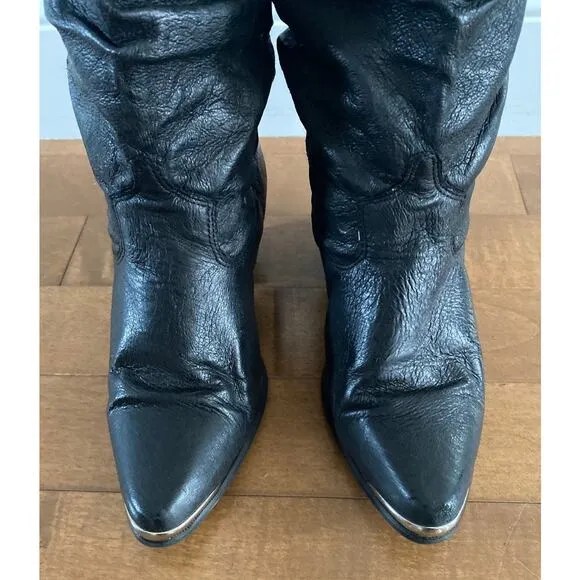 Dingo Women's Dingo Olivia Western Black Boots size 8.5