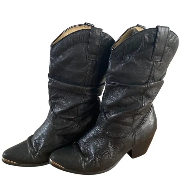 Dingo Women's Dingo Olivia Western Black Boots size 8.5