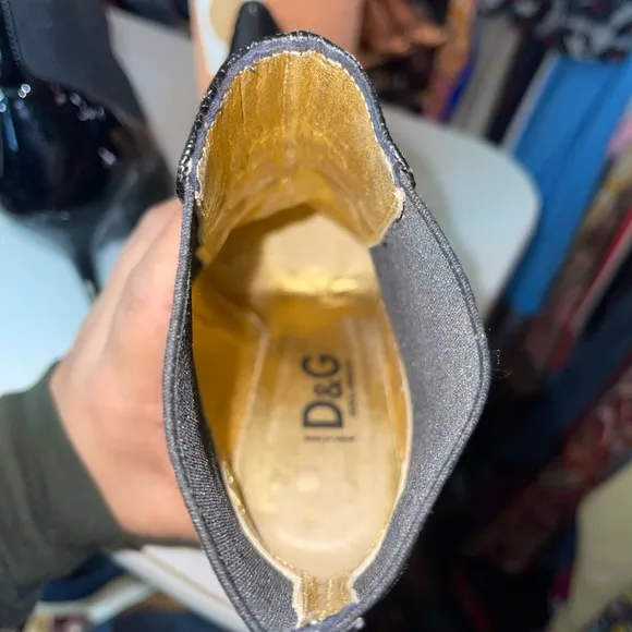Dolce &amp; Gabbana ankle leather boots