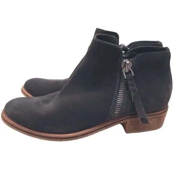 Dolce Vita Gray Suede Sutton Boots