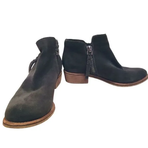 Dolce Vita Gray Suede Sutton Boots