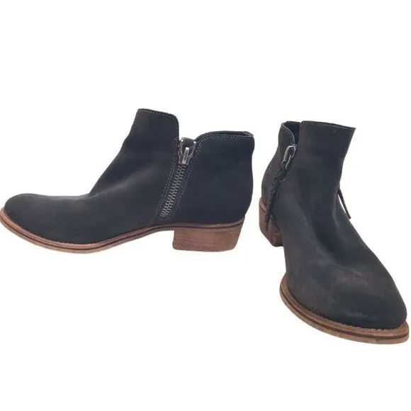Dolce Vita Gray Suede Sutton Boots