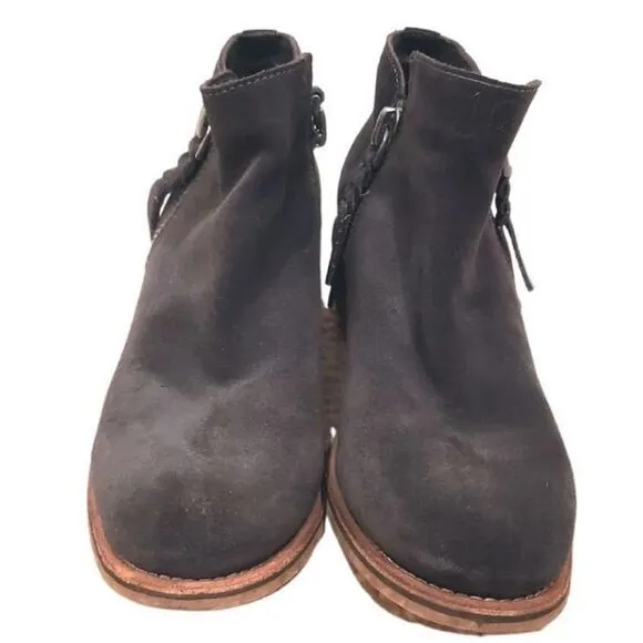 Dolce Vita Gray Suede Sutton Boots