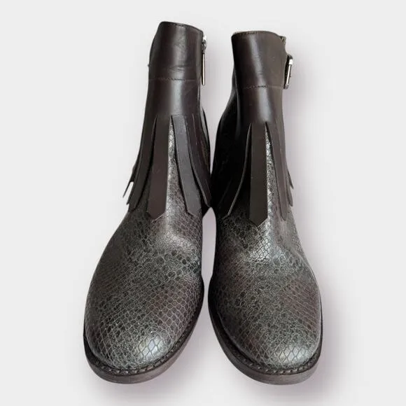 Donald Pilner Fringe Boots