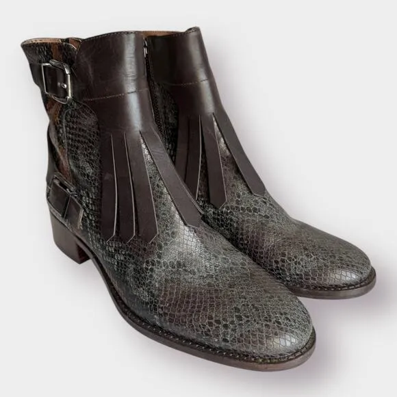 Donald Pilner Fringe Boots