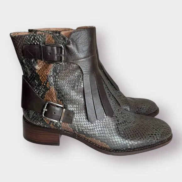 Donald Pilner Fringe Boots