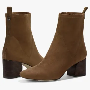 ✅Donald Pliner Women's Birmingham Stretch Suede Mid Calf Boot Sz 10
