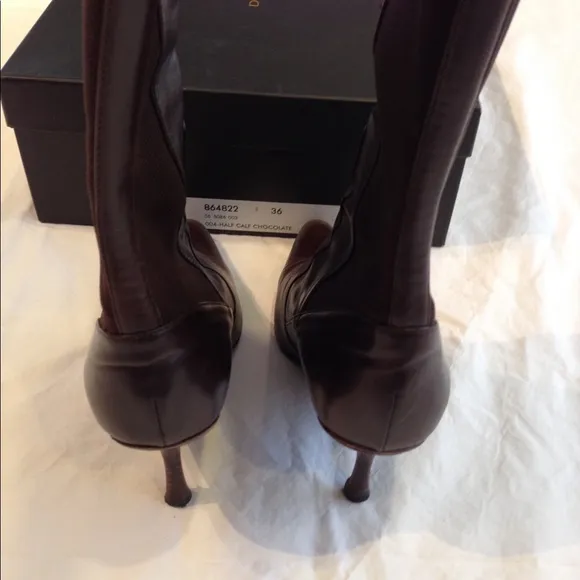 Donna Karan Brown Boots US 6 EU 36 $715