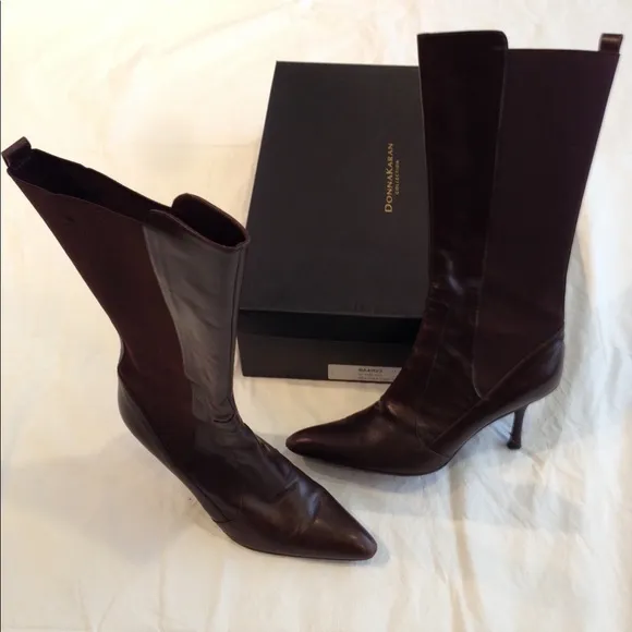Donna Karan Brown Boots US 6 EU 36 $715