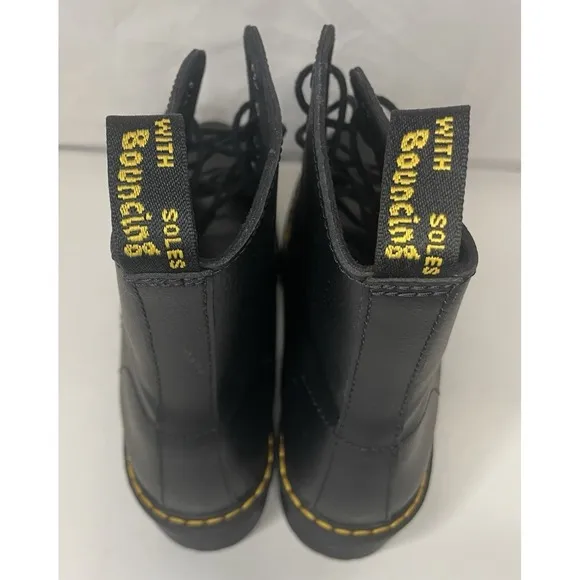 Dr Doc Martens Shriver Hi Lace Up Leather Grunge Combat Platform Boot Women's 10