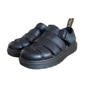 Dr. Doc Martens VIBAL White Leather Strappy Sandals Women's Size 5 RARE