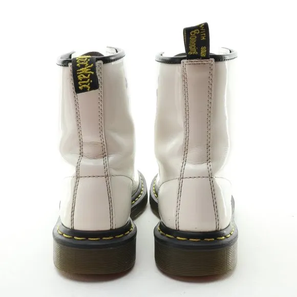 Dr. Martens 1460W 8 Eye 7&quot; Tall Boots Size Women's US7 EU38 UK5
