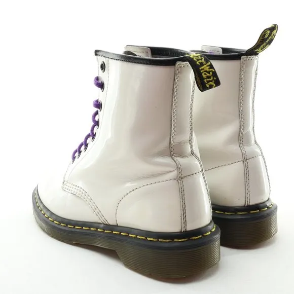 Dr. Martens 1460W 8 Eye 7&quot; Tall Boots Size Women's US7 EU38 UK5