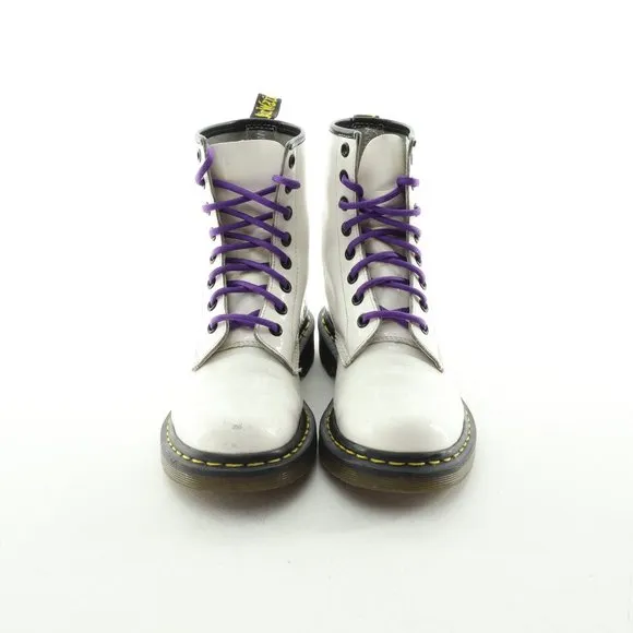 Dr. Martens 1460W 8 Eye 7&quot; Tall Boots Size Women's US7 EU38 UK5