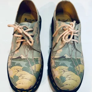 Dr. Martens 1461 x The MET Katsushika Hokusai Collaboration Oxford Shoes