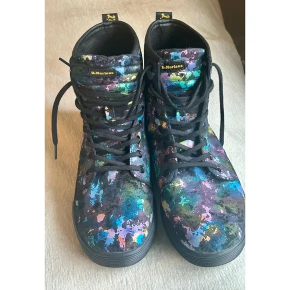 Dr. Martens Ankle Boots Colorful Lace Up Casual Size Sneaker Size 8