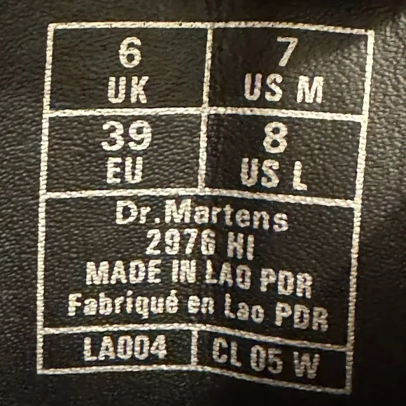 Dr. Martens Black Chelsea Boots 2976 HI