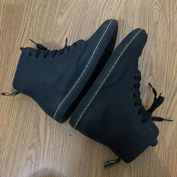 Dr. Martens Black Lace up Shoreditch ankle boots size US 6 EU 37