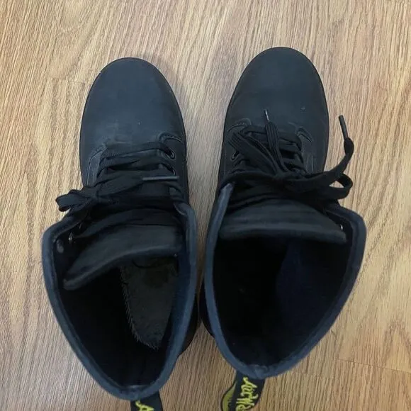 Dr. Martens Black Lace up Shoreditch ankle boots size US 6 EU 37