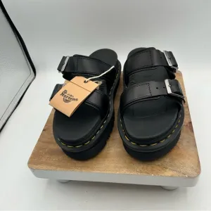 Dr. Martens Black Leather Sandals size 4