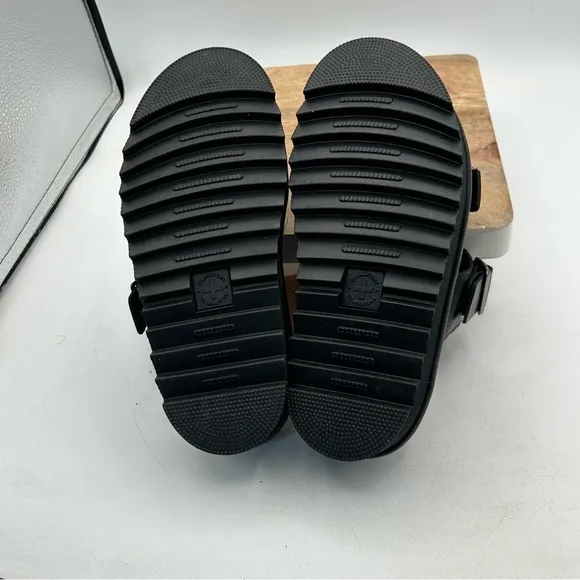 Dr. Martens Black Leather Sandals size 4