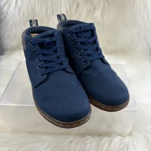 Dr. Martens Blue Chukka Boots with Minimalist Design