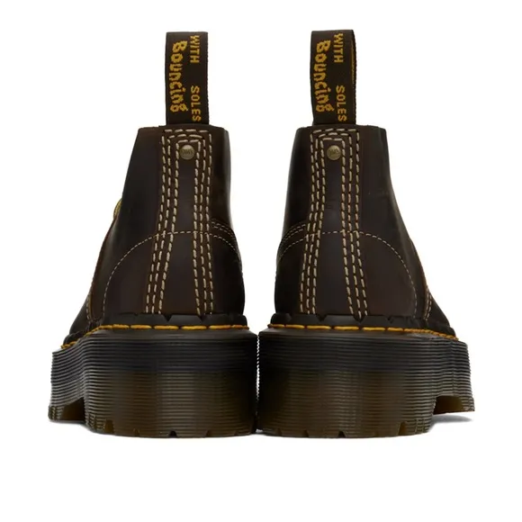Dr. Martens - Church Arc Platform Monkey Boots Crazy Horse