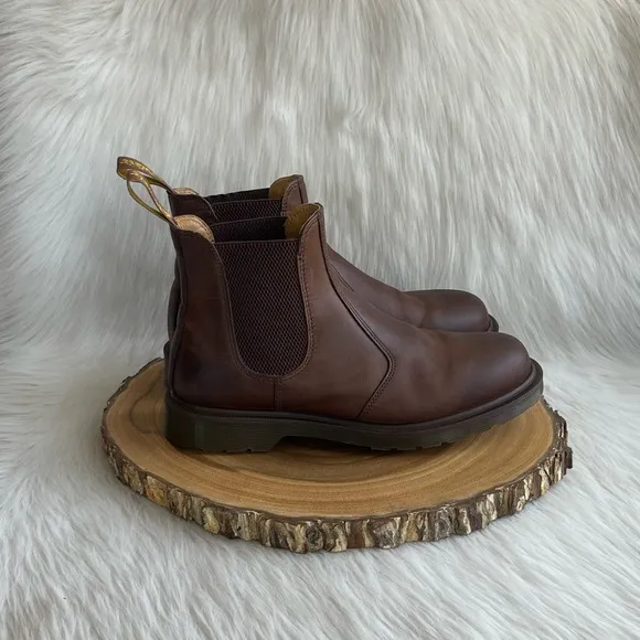 Dr. Martens crazy horse leather Chelsea boots
