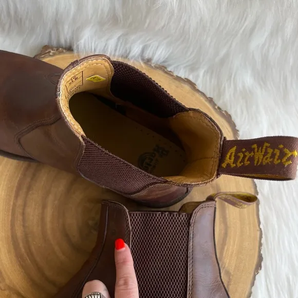 Dr. Martens crazy horse leather Chelsea boots