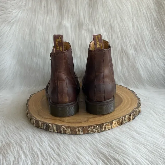 Dr. Martens crazy horse leather Chelsea boots