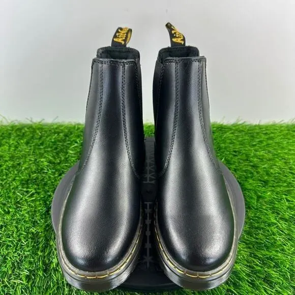 Dr Martens Dorrian Chelsea Women Size 7 Black Leather Ankle Boots NEW