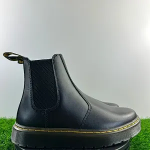 Dr Martens Dorrian Chelsea Women Size 7 Black Leather Ankle Boots NEW