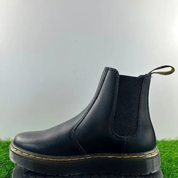 Dr Martens Dorrian Chelsea Women Size 7 Black Leather Ankle Boots NEW